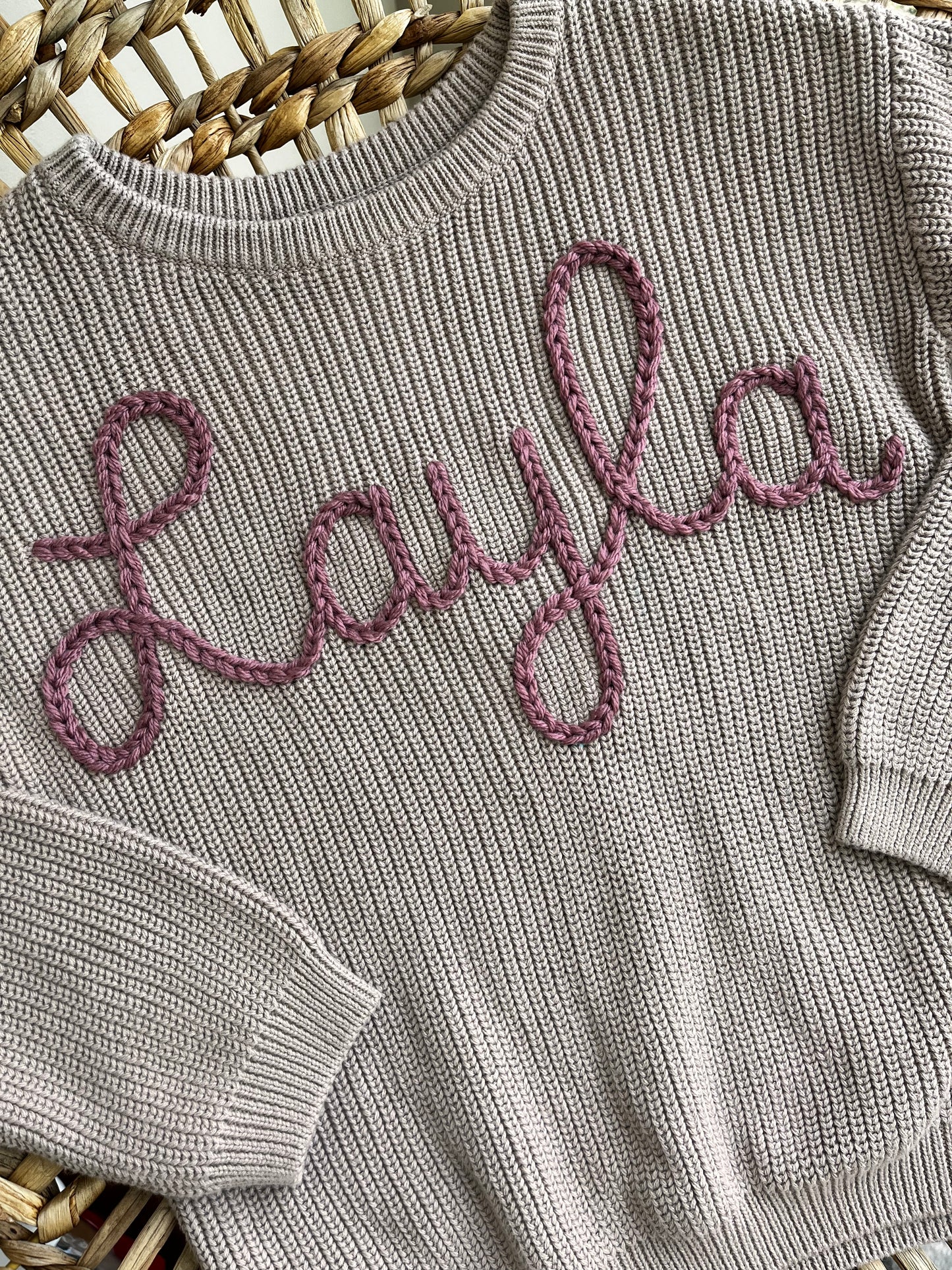 The Cozy Sweater - Gray Khaki
