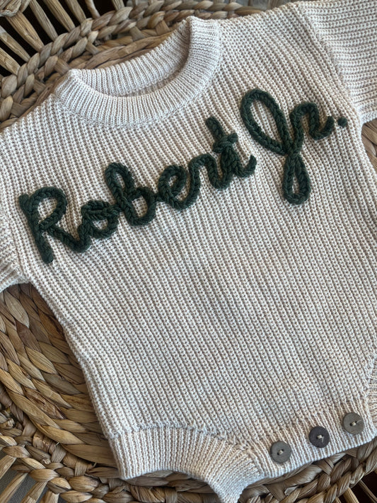 The Cozy Sweater Onesie