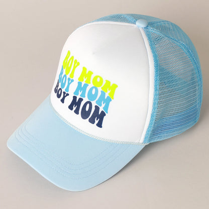 "Boy Mom" Trucker Hat