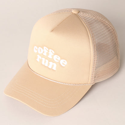 "coffee run" Trucker Hat