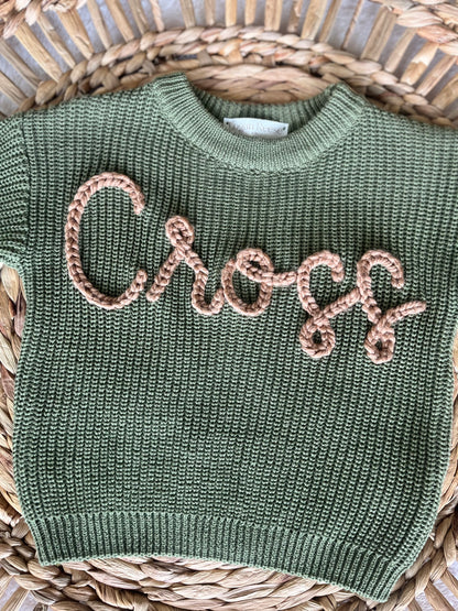 The Cozy Sweater - Green