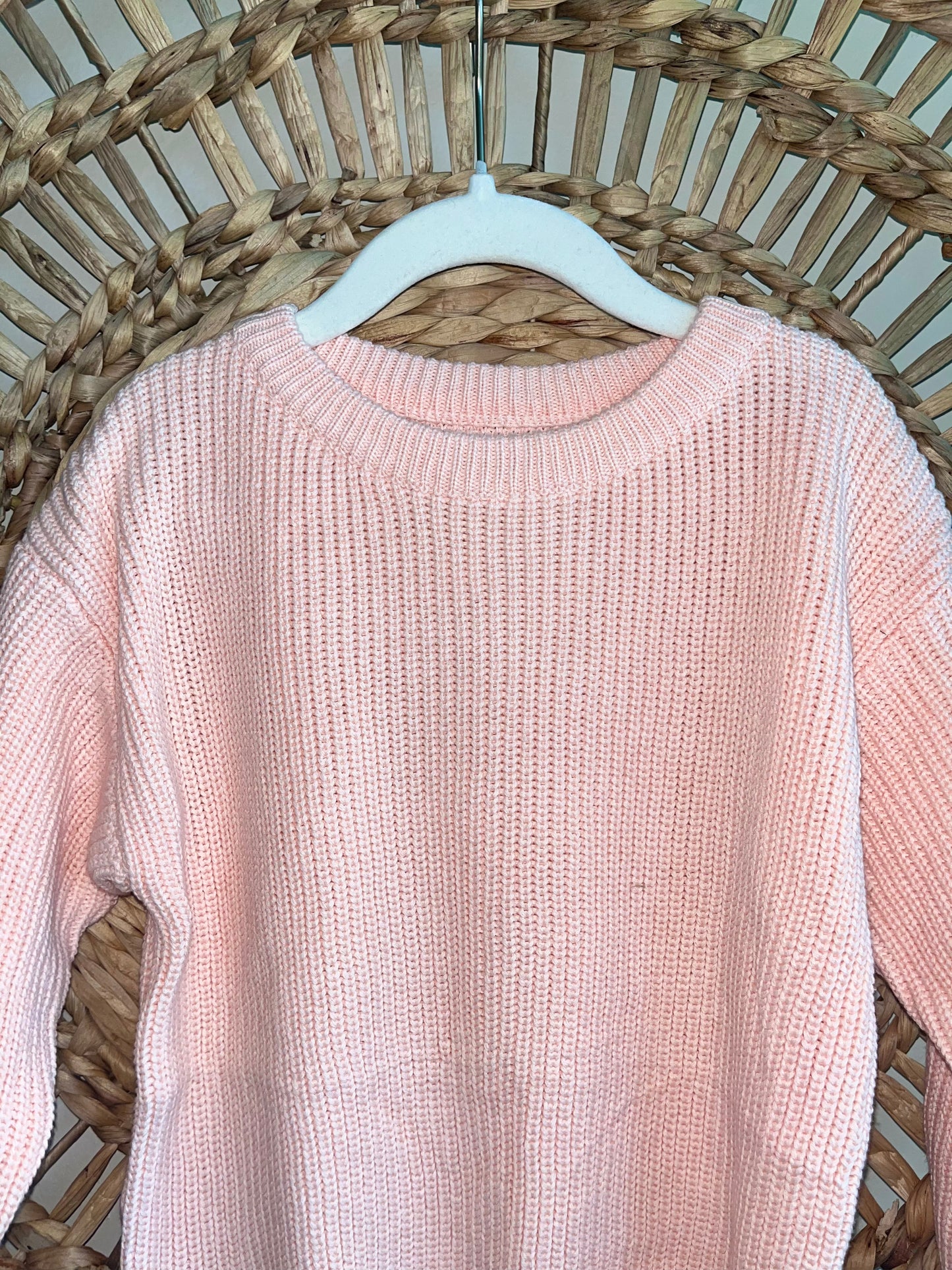 The Cozy Sweater - Baby Pink